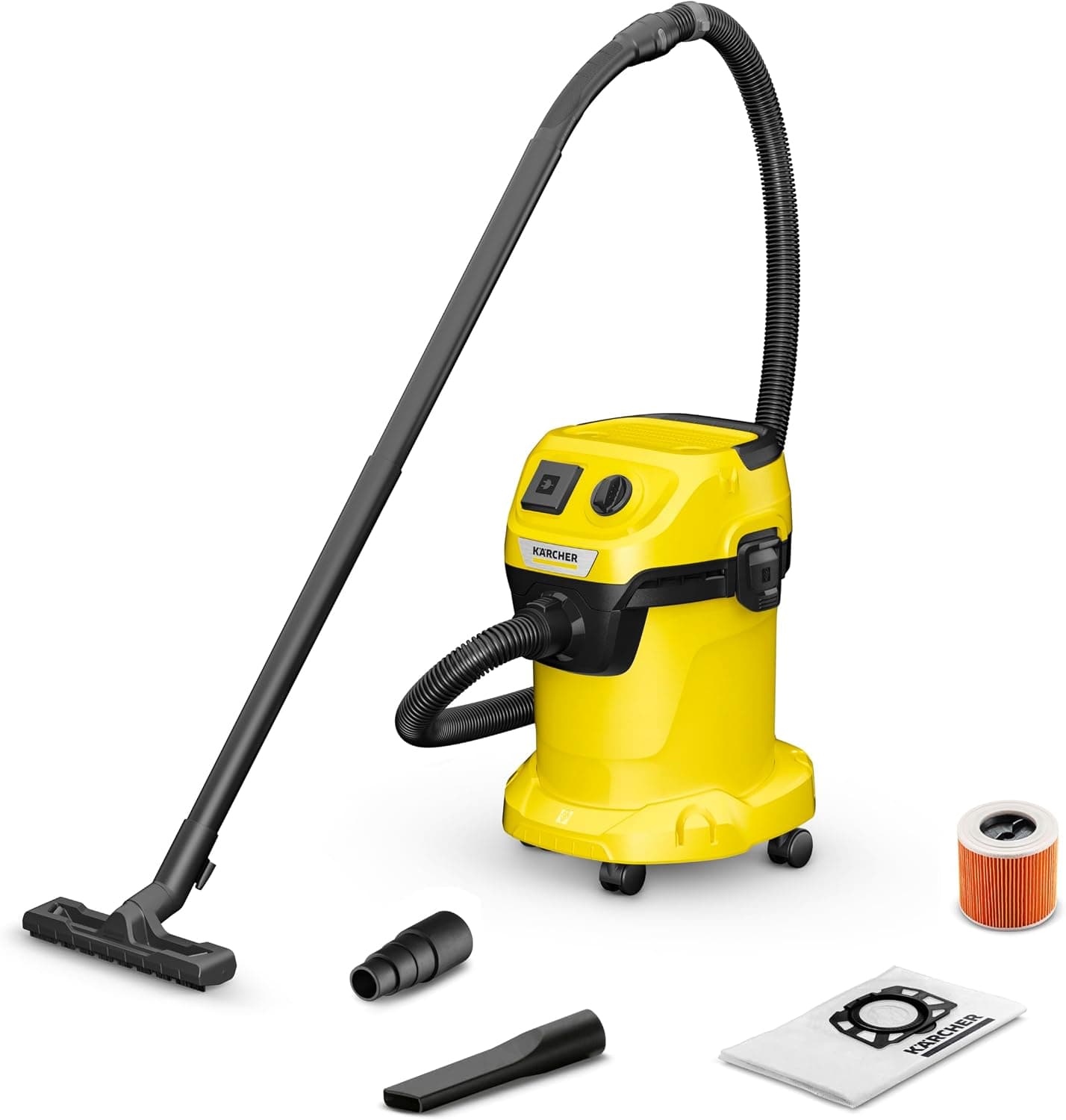 فیلتر کارتریجی KÄRCHER مناسب جاروبرقیهای آب و خاک و شوینده فرش مدل KFI 3310، 1 عدد فیلتر کارتریجی KÄRCHER مناسب جاروبرقیهای آب و خاک و شوینده فرش مدل KFI 3310، 1 عدد