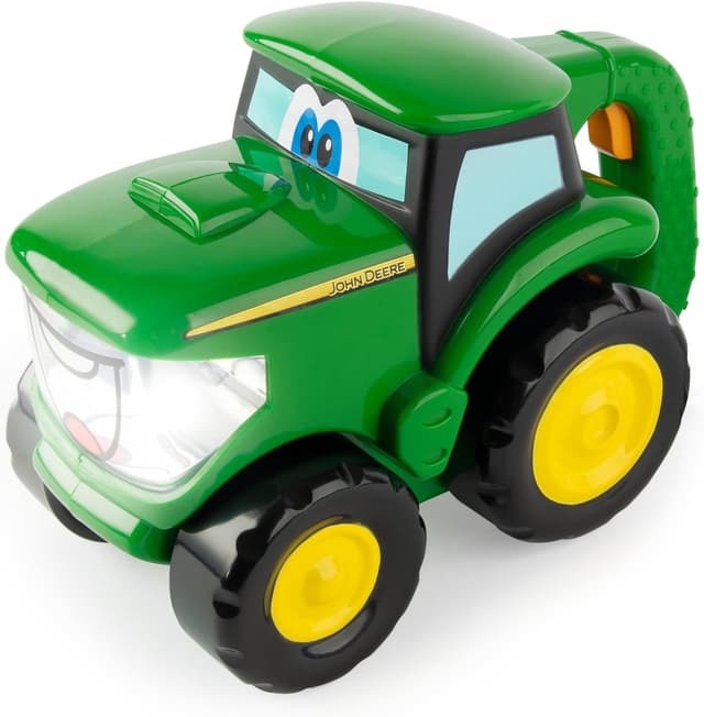 چراغقوه طرح تراکتور John Deere Johnny سبز TOMY مدل 736 47216 چراغقوه طرح تراکتور John Deere Johnny سبز TOMY مدل 736 47216