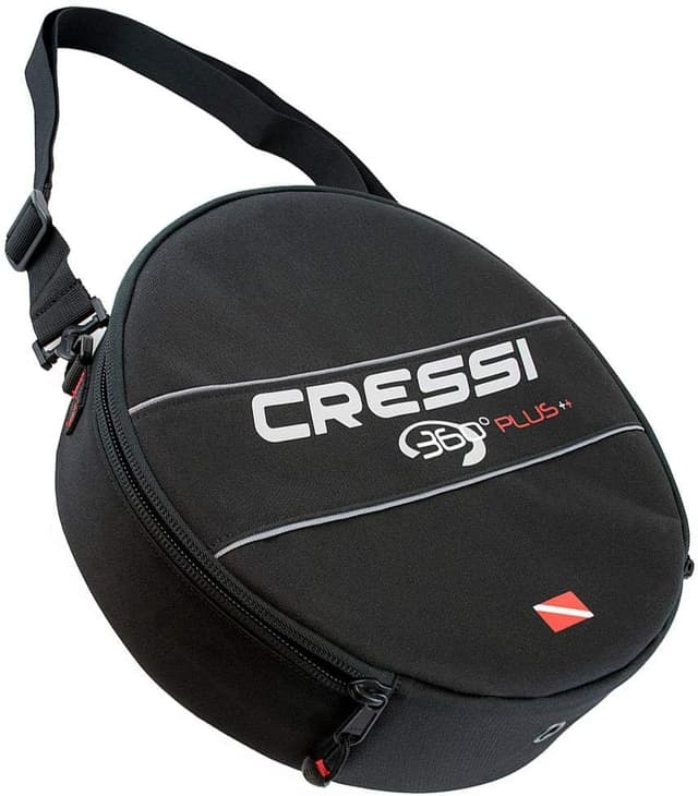 کیف رگولاتور Cressi مدل 360 مشکی و قرمز کیف رگولاتور Cressi مدل 360 مشکی و قرمز