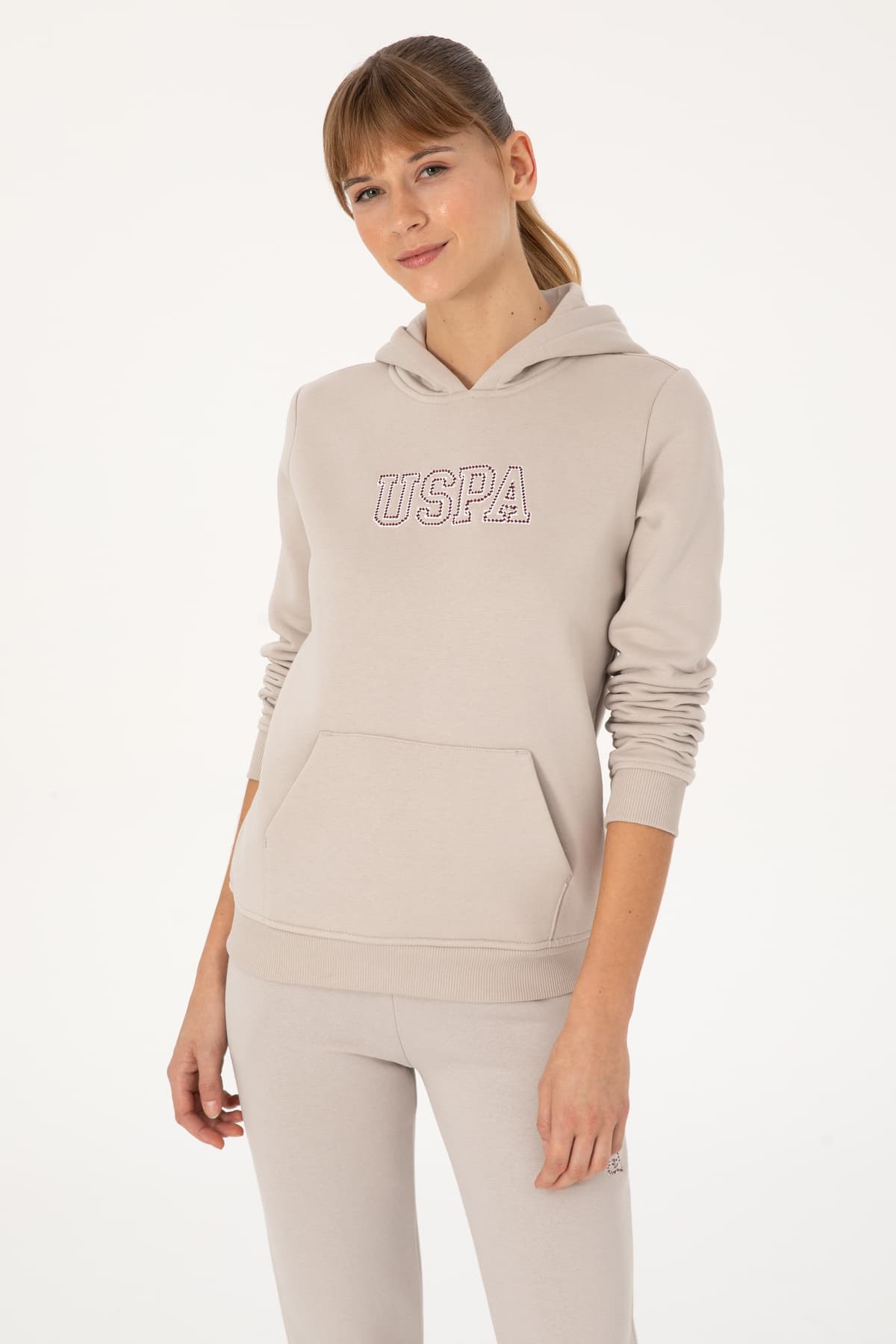 سوئیشرت زنانه U.S. Polo Assn. بنفش کلاهدار شاردون مدل 50313566-VR037 سوئیشرت زنانه U.S. Polo Assn. بنفش کلاهدار شاردون مدل 50313566-VR037