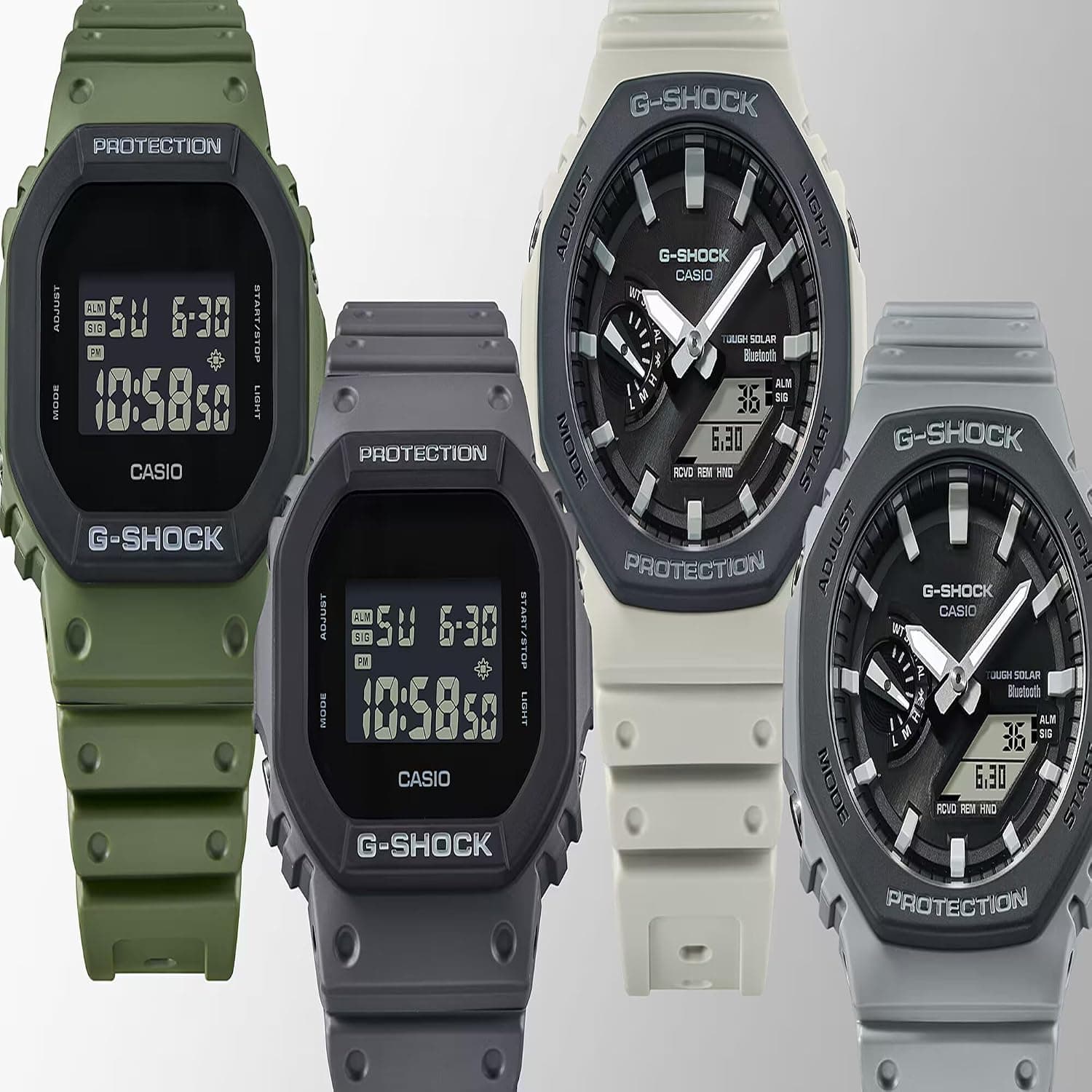 ساعت مچی مردانه Casio G-Shock آنالوگ دیجیتال خاکستری مشکی مدل GA-B2100LUU-8ADR ساعت مچی مردانه Casio G-Shock آنالوگ دیجیتال خاکستری مشکی مدل GA-B2100LUU-8ADR