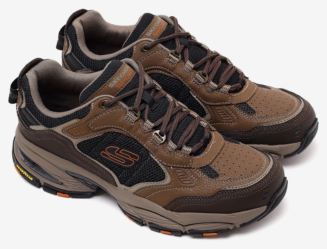 کفش مردانه Skechers اوتدور قهوهای مدل VIGOR 3.0 237145 BROR کفش مردانه Skechers اوتدور قهوهای مدل VIGOR 3.0 237145 BROR
