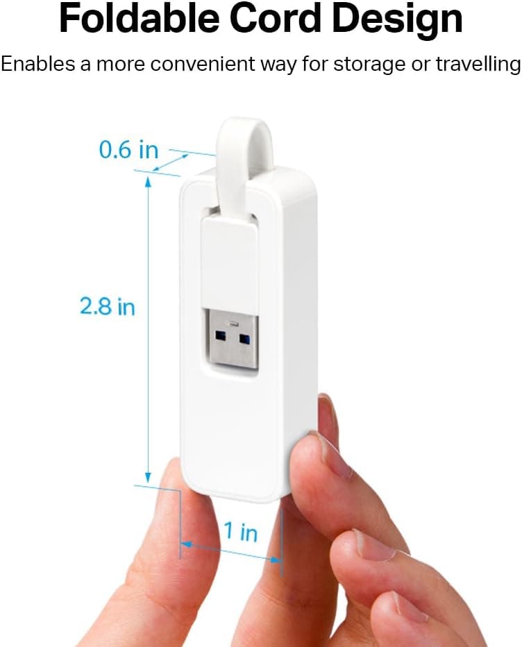 مبدل شبکه USB 3.0 به اترنت گیگابیتی TP-Link با درگاه RJ45 مدل UE300 مبدل شبکه USB 3.0 به اترنت گیگابیتی TP-Link با درگاه RJ45 مدل UE300