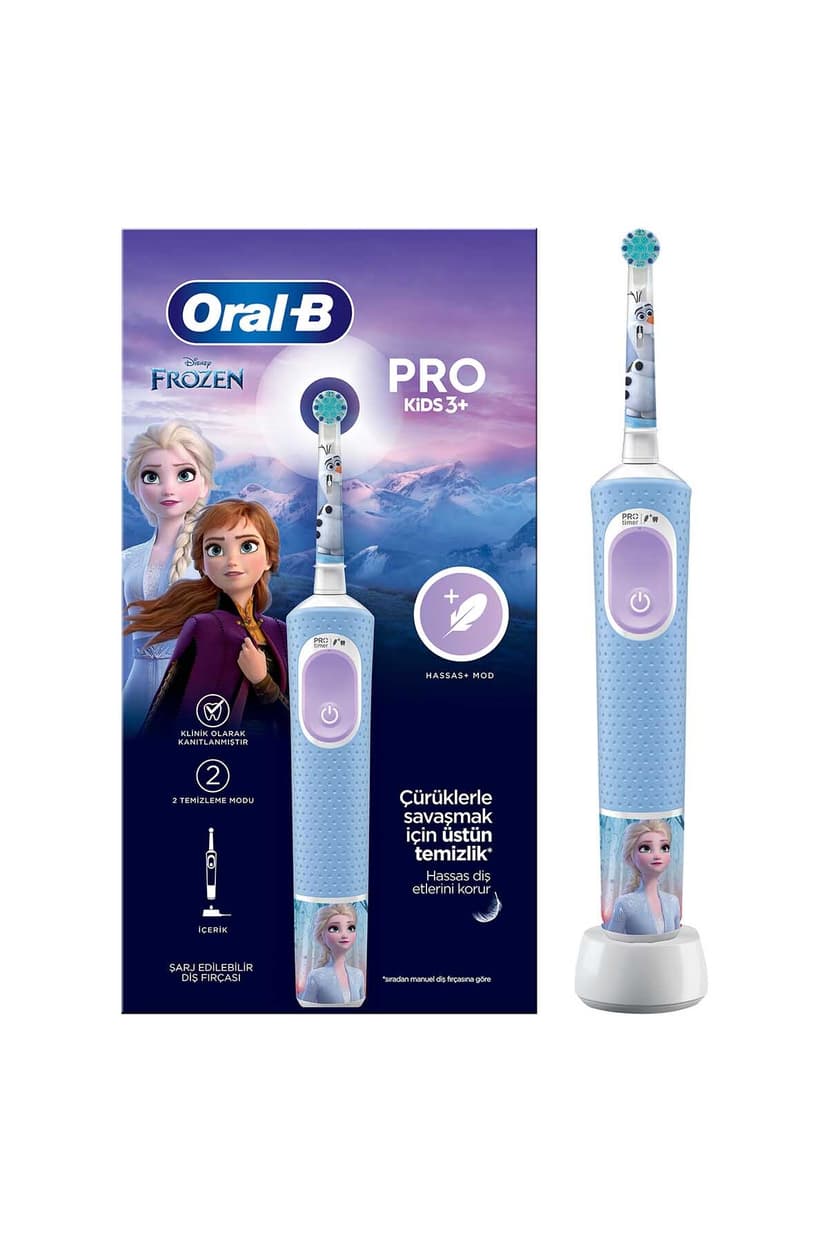 مسواک شارژی کودک Oral-B سری ویژه Frozen مسواک شارژی کودک Oral-B سری ویژه Frozen