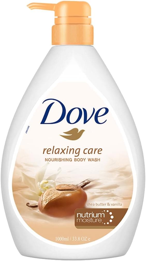 ژل شستشوی بدن Dove با کره شی و وانیل 1L ژل شستشوی بدن Dove با کره شی و وانیل 1L