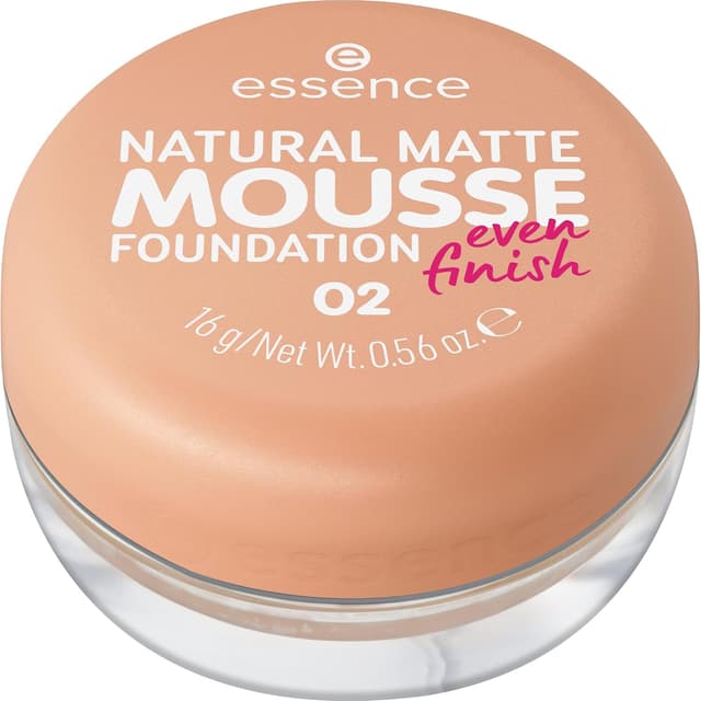 فوندیشن کفی Essence Cosmetics مات طبیعی مدل 02 فوندیشن کفی Essence Cosmetics مات طبیعی مدل 02