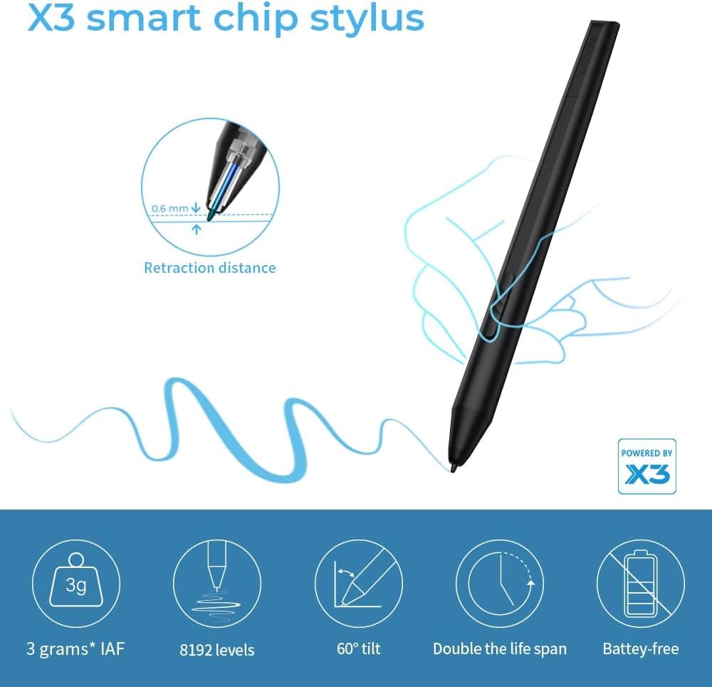 تبلت گرافیکی بیسیم XP-Pen مدل Deco LW تبلت گرافیکی بیسیم XP-Pen مدل Deco LW
