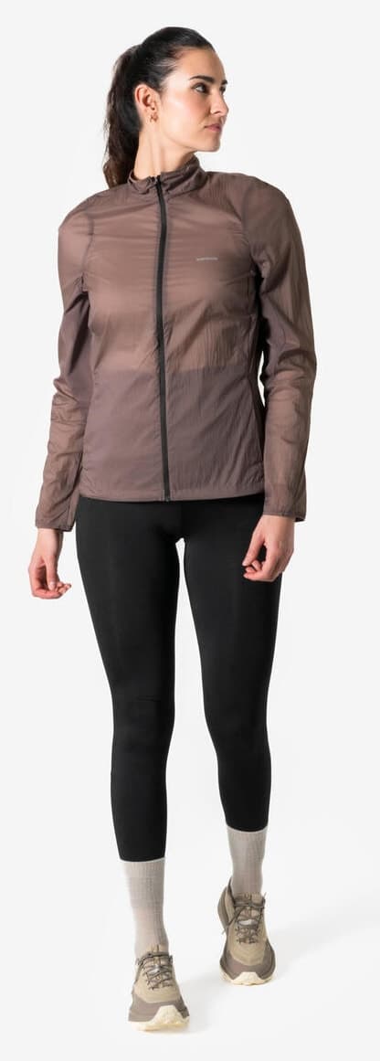 بادگیر زنانه Decathlon Kiprun قهوهای مخصوص دویدن مدل Run 500 بادگیر زنانه Decathlon Kiprun قهوهای مخصوص دویدن مدل Run 500