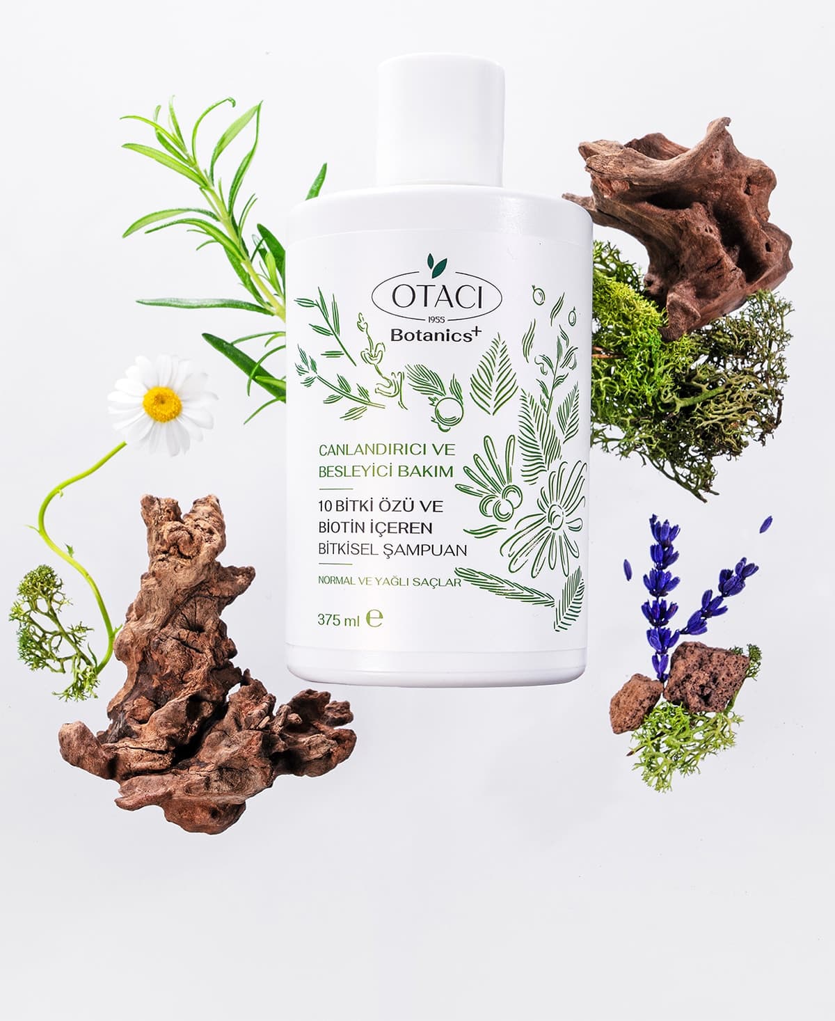 شامپو زنانه Otacı Botanics+ احیاکننده و مغذی با ۱۰ عصاره گیاهی و Biotin شامپو زنانه Otacı Botanics+ احیاکننده و مغذی با ۱۰ عصاره گیاهی و Biotin