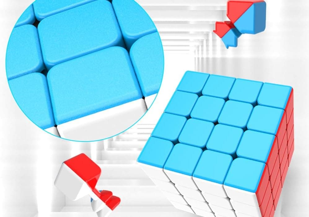 مکعب روبیک سرعتی 4×4×4 HELLOCUBE بدون برچسب مدل Meilong مکعب روبیک سرعتی 4×4×4 HELLOCUBE بدون برچسب مدل Meilong