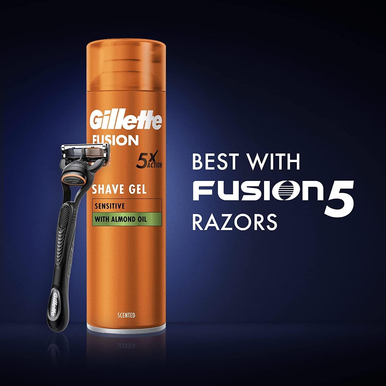 ژل اصلاح Gillette مدل Fusion 5 Ultra حساس 200 mL ژل اصلاح Gillette مدل Fusion 5 Ultra حساس 200 mL