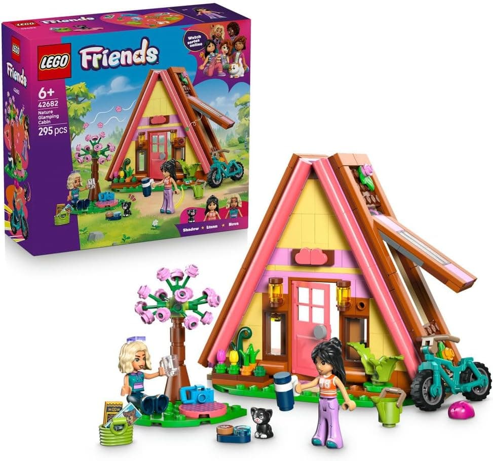 لگو Friends کابین گلمپینگ طبیعت مدل 42682 لگو Friends کابین گلمپینگ طبیعت مدل 42682