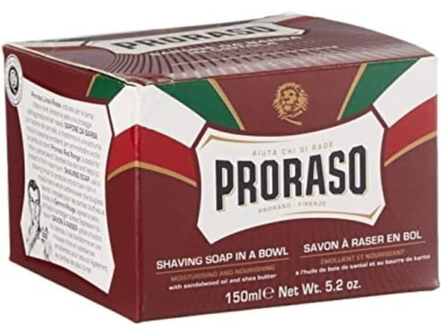 صابون اصلاح Proraso حاوی عصاره چوب صندل و شیباتر 150ml صابون اصلاح Proraso حاوی عصاره چوب صندل و شیباتر 150ml