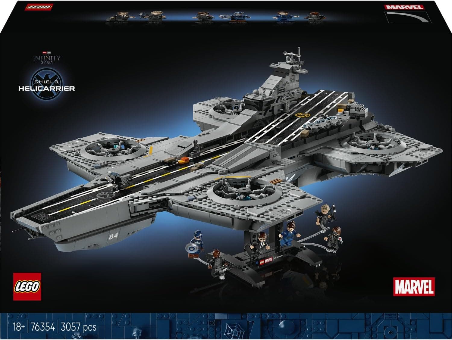 لگو Marvel S.H.I.E.L.D. Helicarrier مدل 76354 لگو Marvel S.H.I.E.L.D. Helicarrier مدل 76354