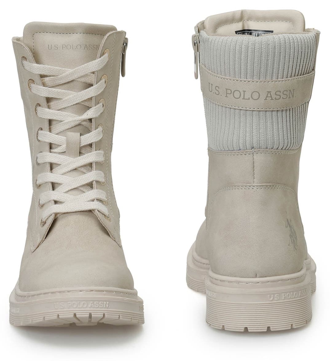 کفش زنانه U.S. Polo Assn. بژ مدل LANE کفش زنانه U.S. Polo Assn. بژ مدل LANE
