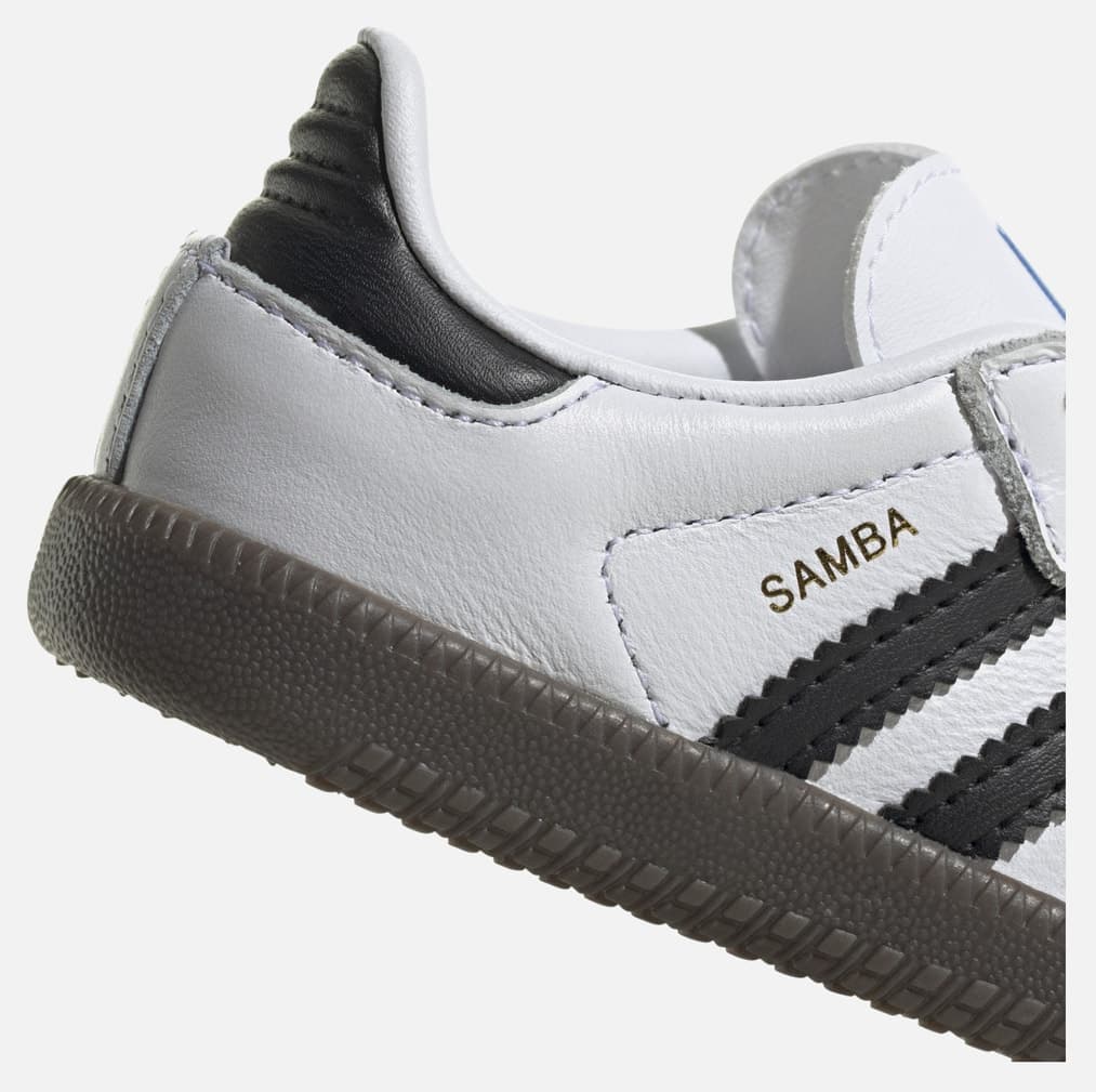 کفش ورزشی بچگانه adidas Samba OG سفید مدل IE3679 کفش ورزشی بچگانه adidas Samba OG سفید مدل IE3679