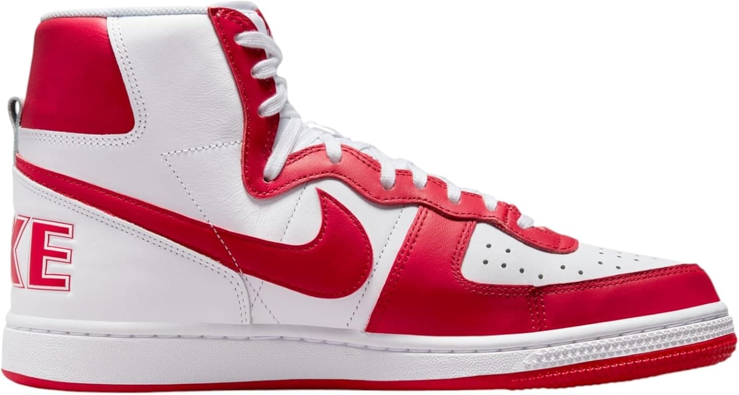 کفش اسپرت روزمره مردانه Nike چرم طبیعی سفید و قرمز مدل Terminatör High کفش اسپرت روزمره مردانه Nike چرم طبیعی سفید و قرمز مدل Terminatör High