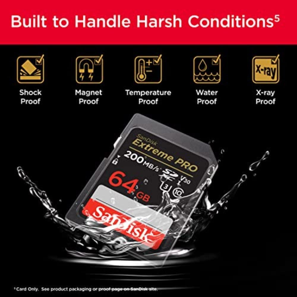 کارت حافظه SDXC SanDisk 64GB Extreme PRO مدل SDSDXXU 064G GN4IN کارت حافظه SDXC SanDisk 64GB Extreme PRO مدل SDSDXXU 064G GN4IN
