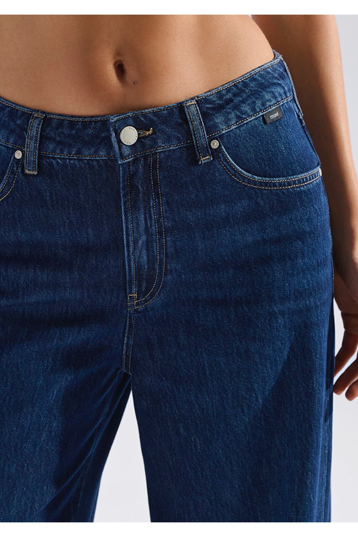 شلوار جین تیره Mavi Siena Iconic مدل 1012713-A4194 شلوار جین تیره Mavi Siena Iconic مدل 1012713-A4194