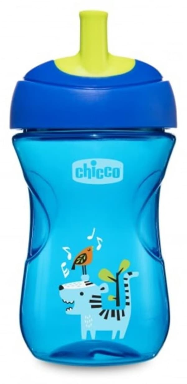 لیوان آموزشی Chicco دو کاره Advance 266 ml +12 ماه آبی لیوان آموزشی Chicco دو کاره Advance 266 ml +12 ماه آبی