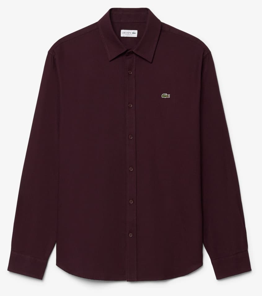 پیراهن مردانه Lacoste فیت معمولی زرشکی پیراهن مردانه Lacoste فیت معمولی زرشکی