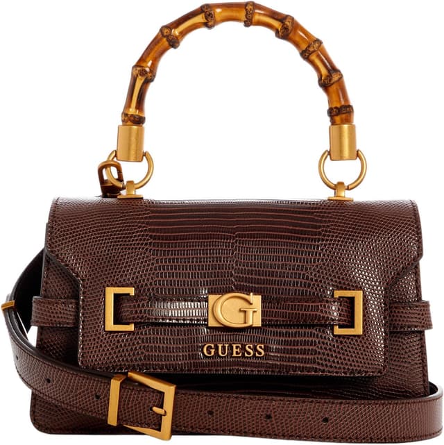 کیف دستی زنانه GUESS سهمحفظهای دستهکوتاه درپوشدار مدل Sibel کیف دستی زنانه GUESS سهمحفظهای دستهکوتاه درپوشدار مدل Sibel