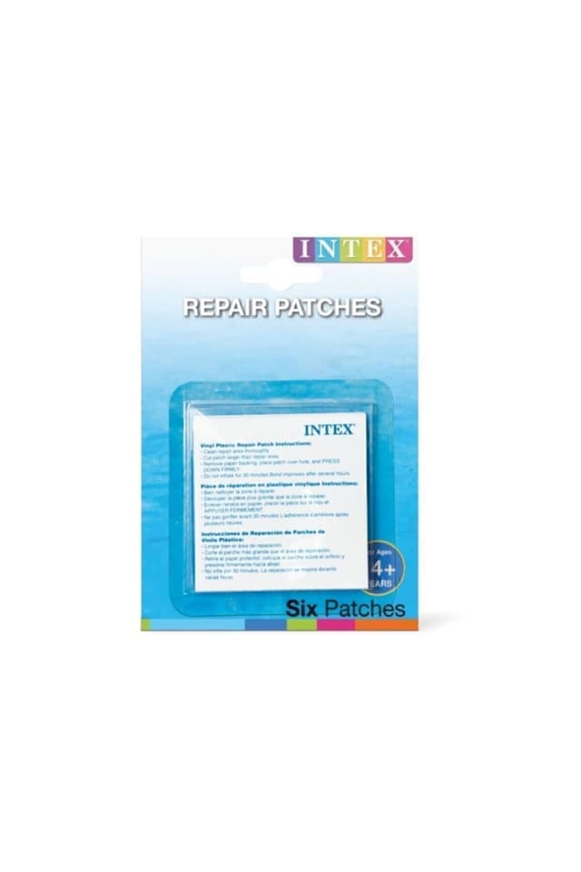 کیت تعمیر محصولات بادی Intex با وصله ترمیمی 6 تکه کیت تعمیر محصولات بادی Intex با وصله ترمیمی 6 تکه
