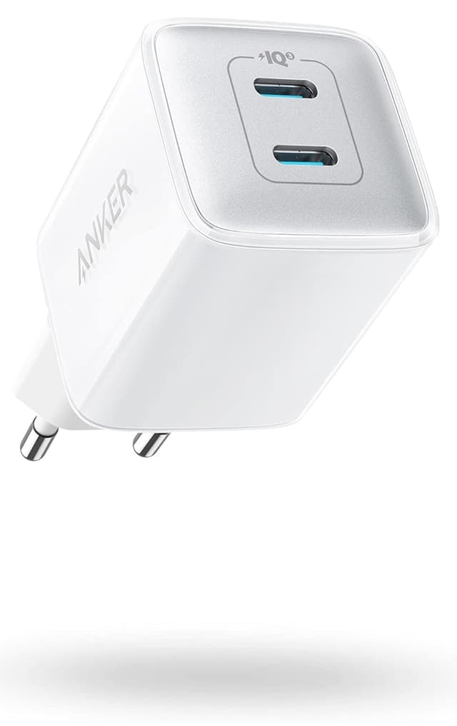 شارژر Anker Nano 521 با توان 40W، PIQ 3.0، دو درگاه USB-C، سفید مدل A2038 شارژر Anker Nano 521 با توان 40W، PIQ 3.0، دو درگاه USB-C، سفید مدل A2038