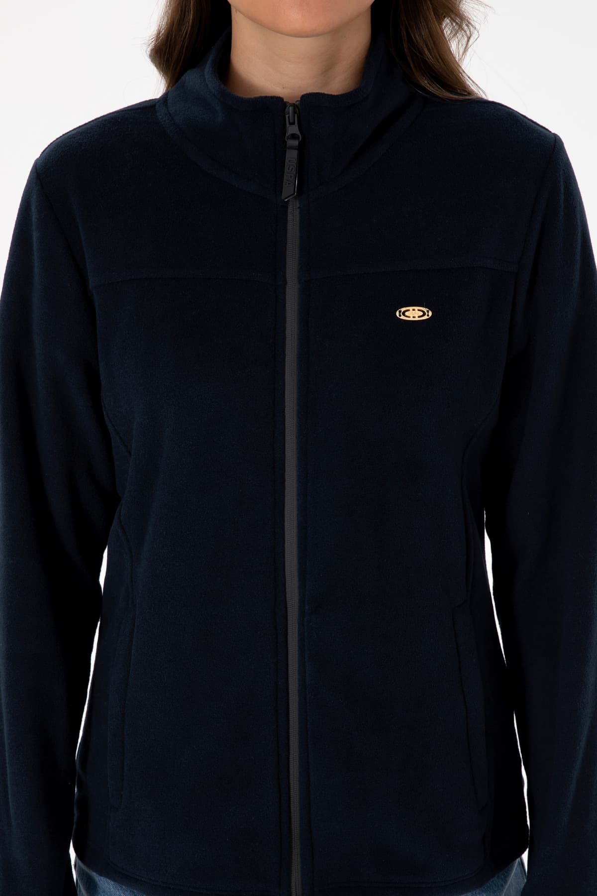 سوئیشرت پلار زنانه U.S. Polo Assn. سرمهای یقه ایستاده زیپدار مدل 50316729-VR059 سوئیشرت پلار زنانه U.S. Polo Assn. سرمهای یقه ایستاده زیپدار مدل 50316729-VR059