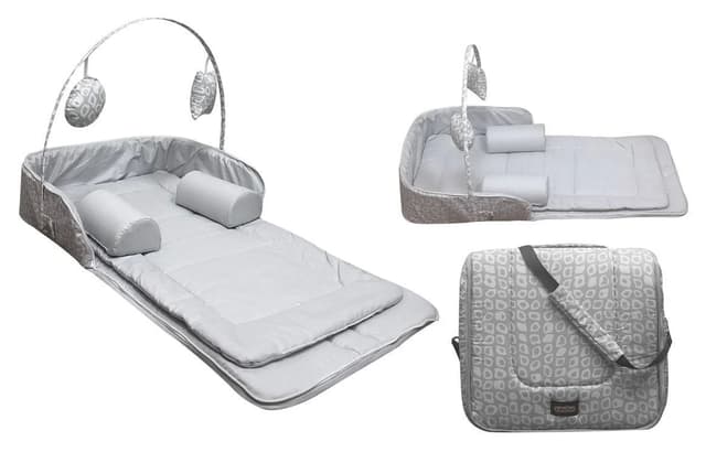 کیف مادر Babyjem تاشو با اسباببازی بازشو از پایین مدل Babynest کیف مادر Babyjem تاشو با اسباببازی بازشو از پایین مدل Babynest