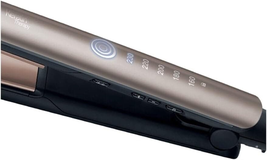 صافکننده مو Remington مدل S8590 Keratin Therapy Pro صفحه سرامیکی 230°C قهوهای TYC4E221151DED0600 صافکننده مو Remington مدل S8590 Keratin Therapy Pro صفحه سرامیکی 230°C قهوهای TYC4E221151DED0600