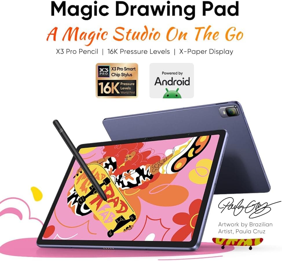تبلت طراحی مستقل XP-PEN مدل Magic Drawing Pad 12.2 اینچی X3 Pro تبلت طراحی مستقل XP-PEN مدل Magic Drawing Pad 12.2 اینچی X3 Pro