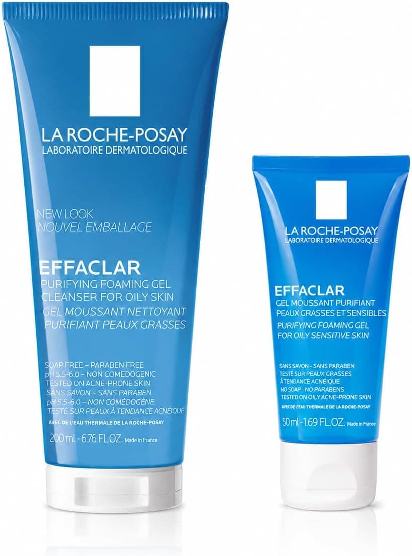 ژل شوینده فومدار صورت La Roche-Posay پاککننده ضدجوش Effaclar ژل شوینده فومدار صورت La Roche-Posay پاککننده ضدجوش Effaclar