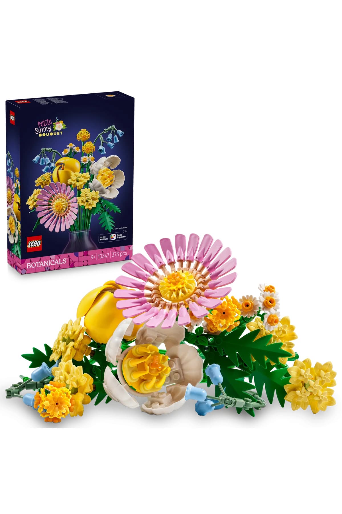 ست ساختنی اسباببازی برای 9+ سال لگو Botanicals دستهگل زرد کوچک مدل 10347، 373 قطعه ست ساختنی اسباببازی برای 9+ سال لگو Botanicals دستهگل زرد کوچک مدل 10347، 373 قطعه
