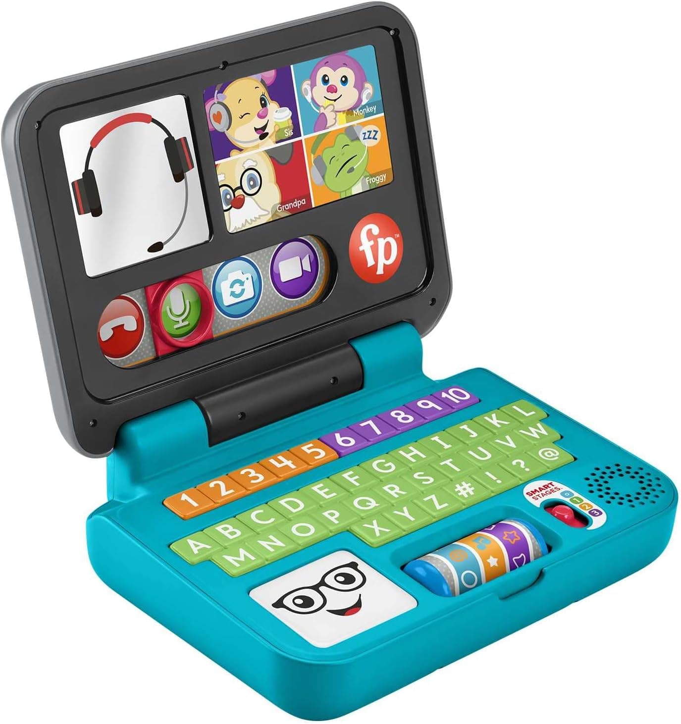 اسباببازی الکترونیکی کامپیوتر آموزشی Fisher-Price به زبان ترکی مدل HHH08 اسباببازی الکترونیکی کامپیوتر آموزشی Fisher-Price به زبان ترکی مدل HHH08