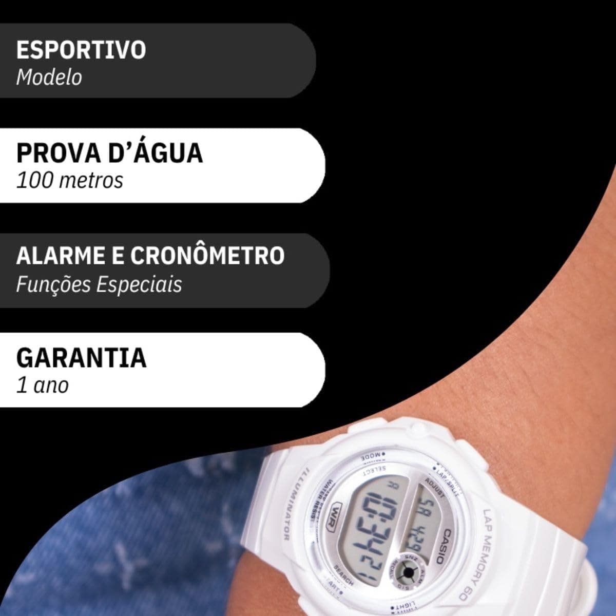 ساعت مچی زنانه Casio دیجیتال سفید مدل LWS-1200H-7A1VDF ساعت مچی زنانه Casio دیجیتال سفید مدل LWS-1200H-7A1VDF