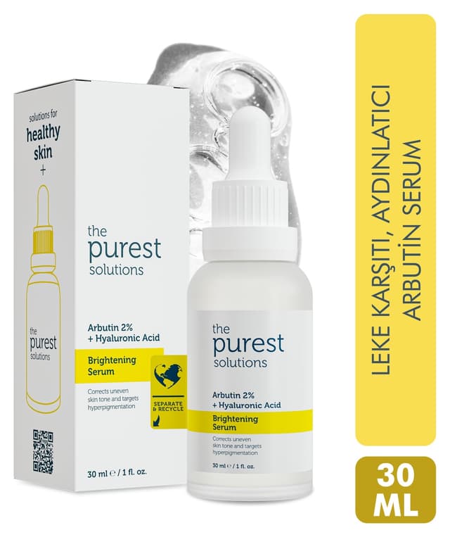 سرم مراقبت از پوست The Purest Solutions آربوتین روشنکننده و کاهشدهنده ظاهر لک 30 ml سرم مراقبت از پوست The Purest Solutions آربوتین روشنکننده و کاهشدهنده ظاهر لک 30 ml