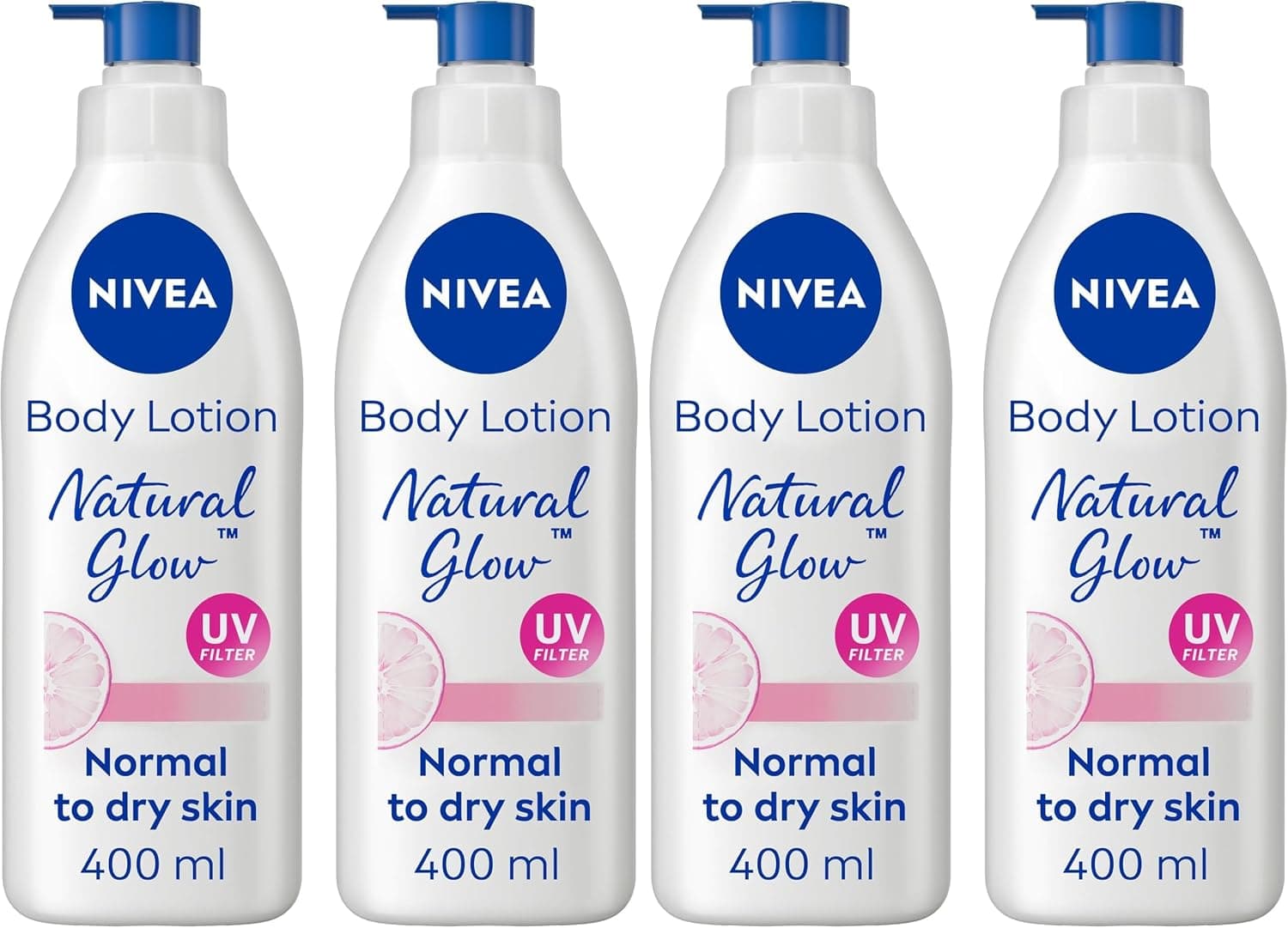 لوسیون بدن NIVEA یکنواختکننده با ویتامین C همه انواع پوست 2x400ml لوسیون بدن NIVEA یکنواختکننده با ویتامین C همه انواع پوست 2x400ml