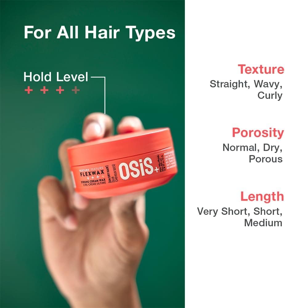 واکس موی حالتدهنده OSiS+ Schwarzkopf Professional Flexwax 85ml واکس موی حالتدهنده OSiS+ Schwarzkopf Professional Flexwax 85ml