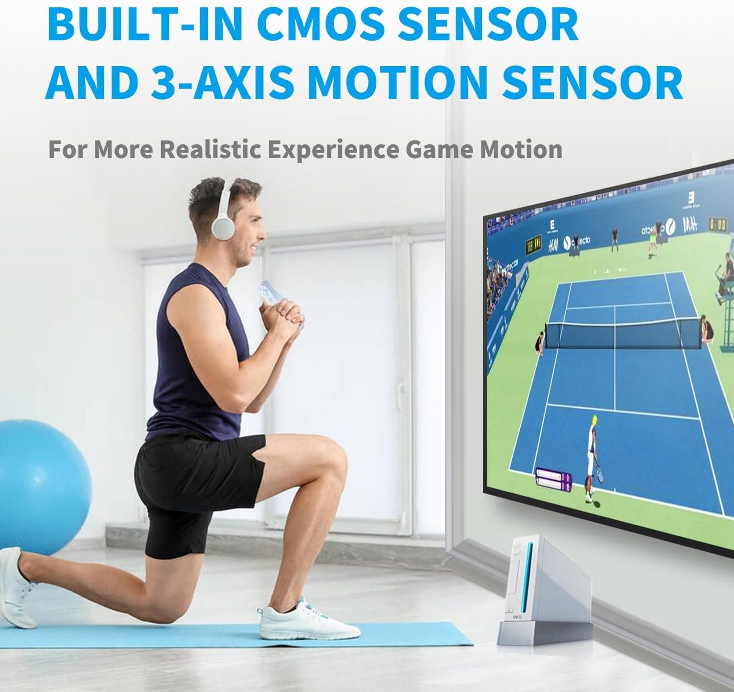 کنترلر بازی TechKen همراه Wii Motion Plus و نانچاک بسته 2 عددی کنترلر بازی TechKen همراه Wii Motion Plus و نانچاک بسته 2 عددی