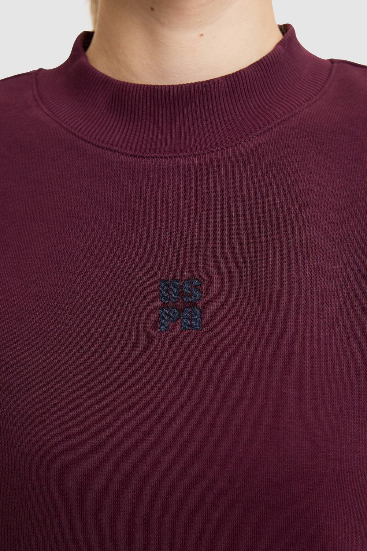 سوئیشرت زنانه U.S. Polo Assn. بوردو مدل 50329014-VR180 سوئیشرت زنانه U.S. Polo Assn. بوردو مدل 50329014-VR180