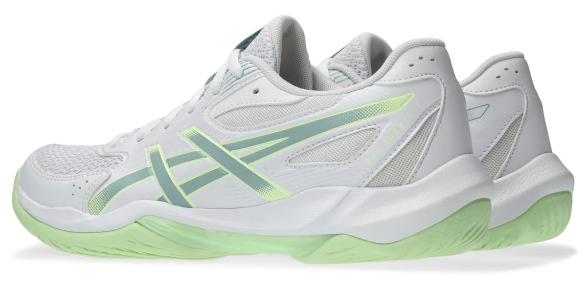 کفش والیبال Asics مدل GEL-ROCKET 12 به رنگ فیروزهای کفش والیبال Asics مدل GEL-ROCKET 12 به رنگ فیروزهای