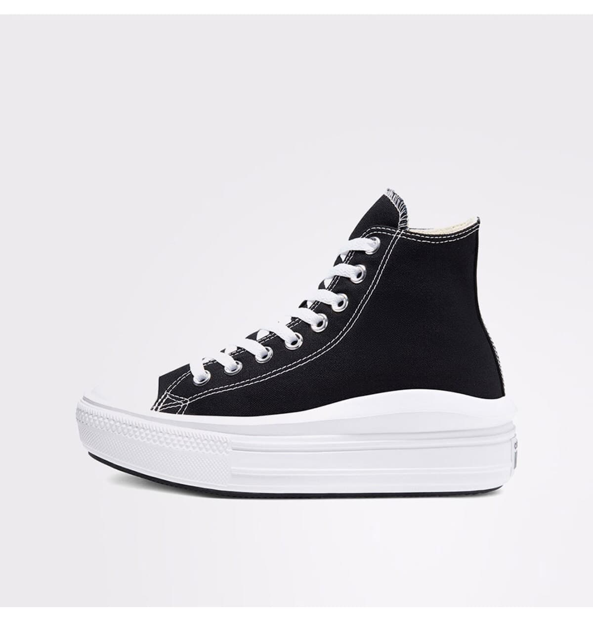 کتانی زنانه Converse مشکی Chuck Taylor All Star Move کتانی زنانه Converse مشکی Chuck Taylor All Star Move