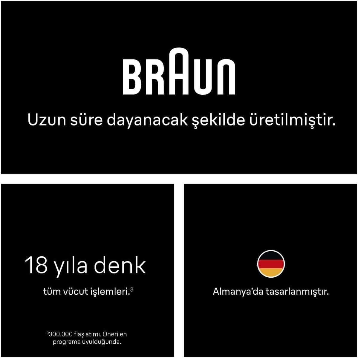 اپیلاتور Braun Silk·expert Pro 3 با پالس نوری سفید/نقرهای مدل PL3122 اپیلاتور Braun Silk·expert Pro 3 با پالس نوری سفید/نقرهای مدل PL3122