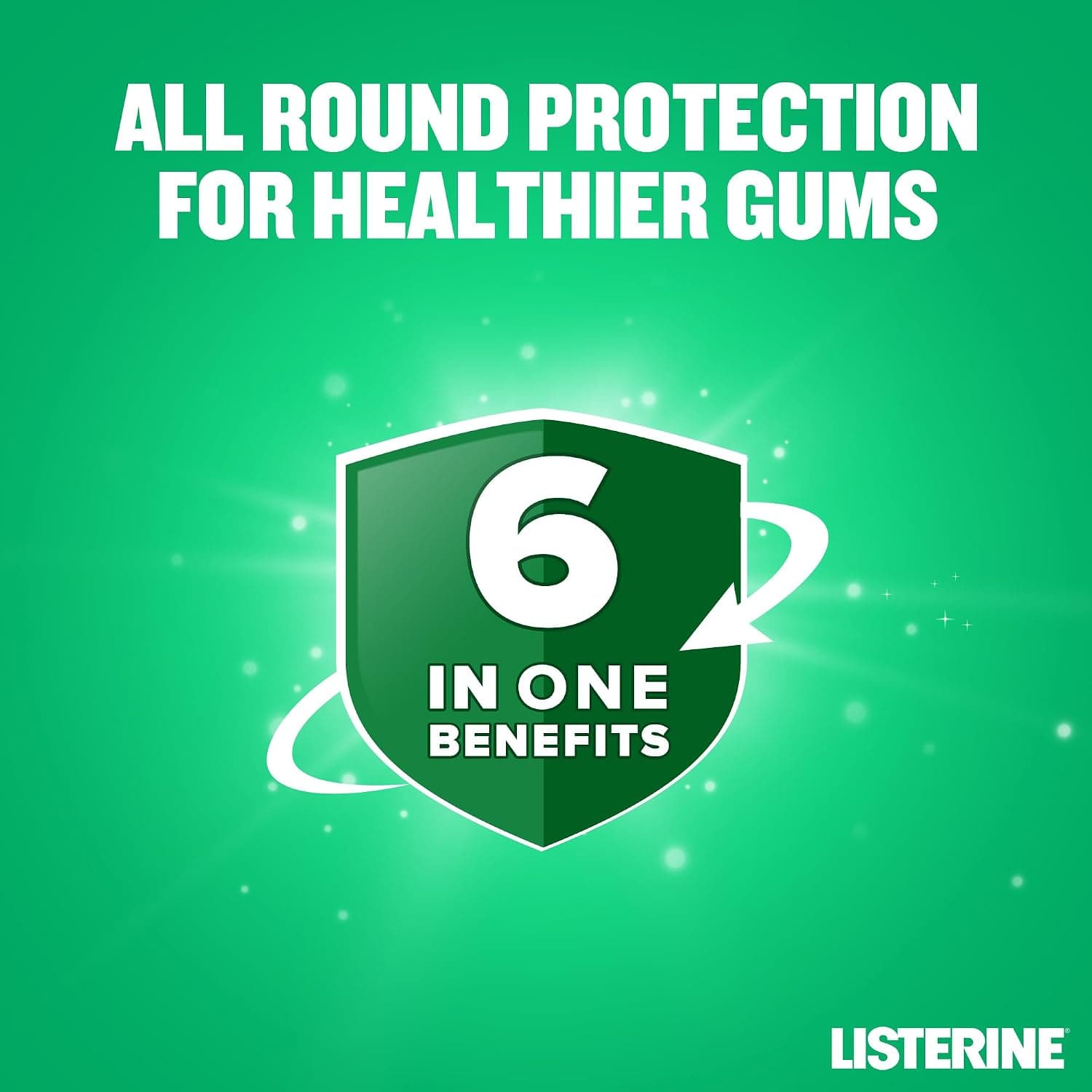 دهانشویه Listerine Total Care Gum Protect با طعم نعناع تازه 250ml دهانشویه Listerine Total Care Gum Protect با طعم نعناع تازه 250ml