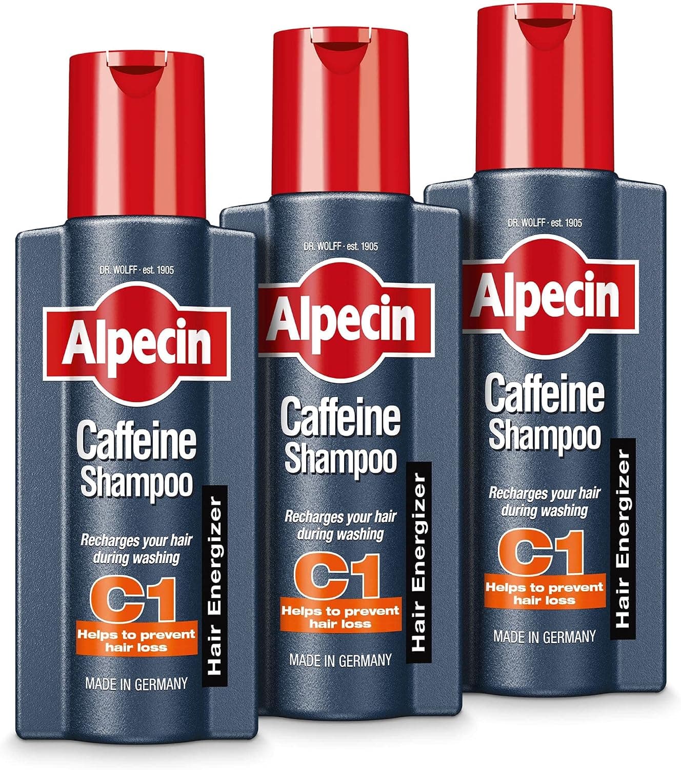 شامپو کافئین Alpecin مردانه مدل C1 375ml شامپو کافئین Alpecin مردانه مدل C1 375ml