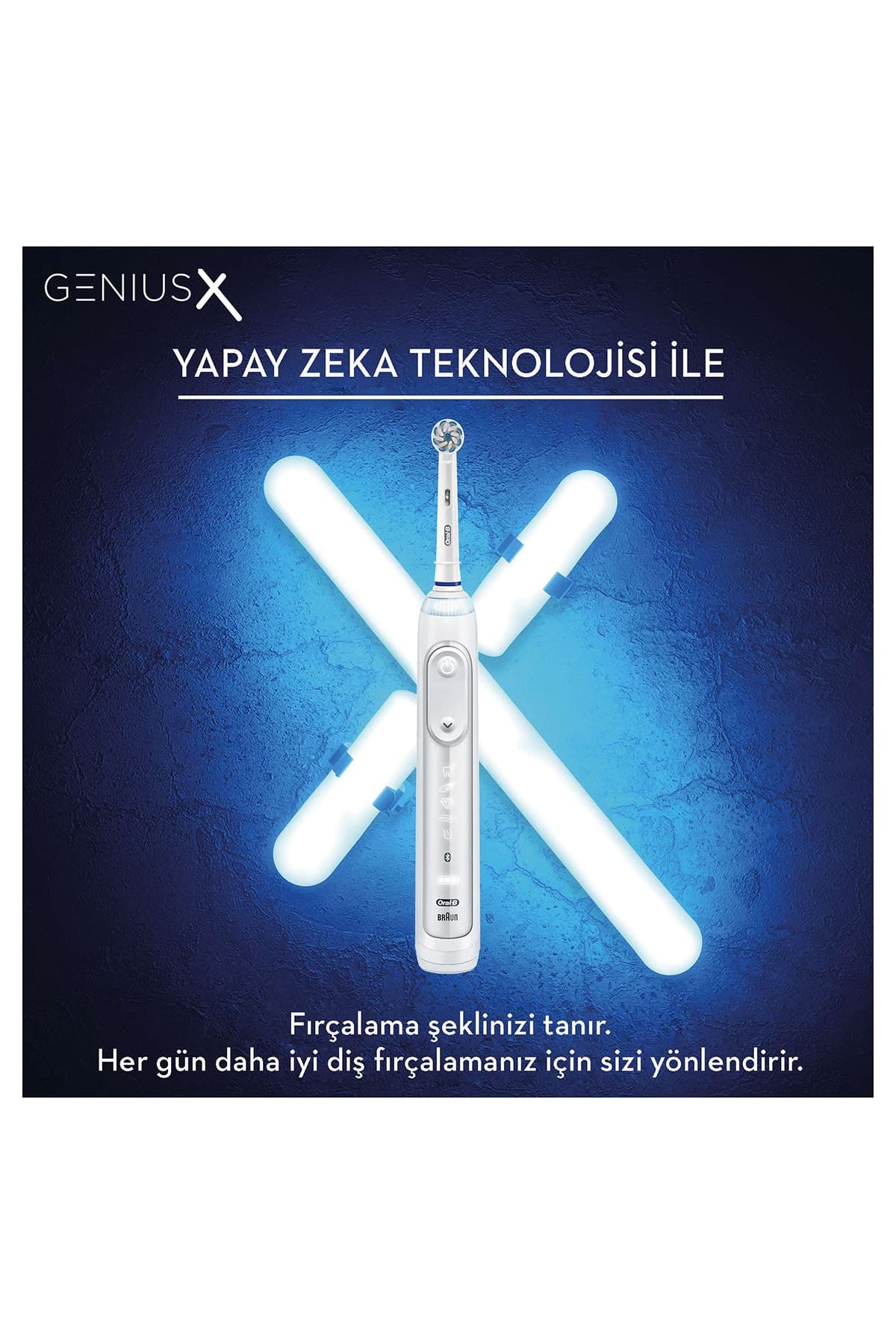 مسواک شارژی Oral-B سفید مدل Genius X مسواک شارژی Oral-B سفید مدل Genius X