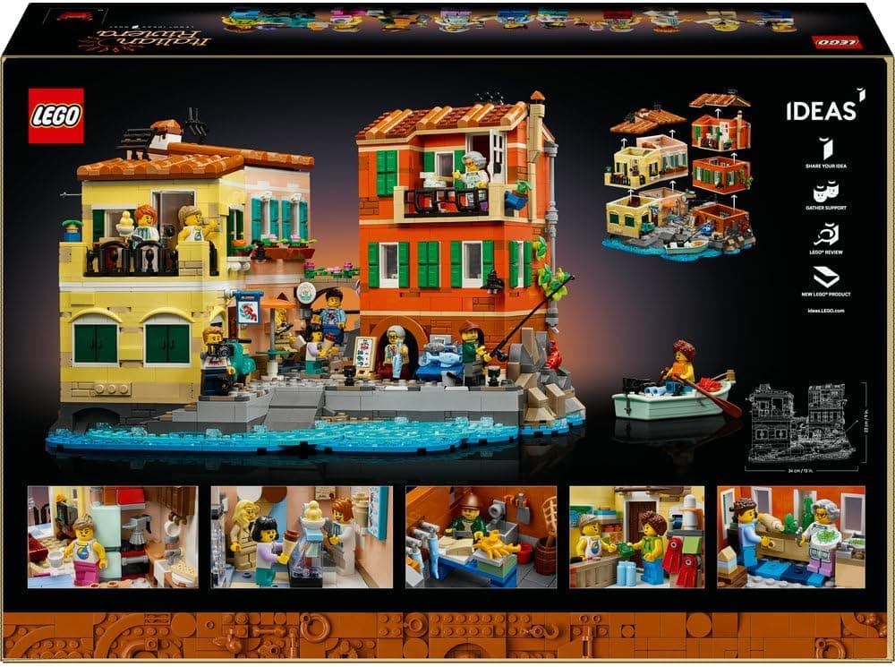 لگو Ideas Italian Riviera مدل 21359 لگو Ideas Italian Riviera مدل 21359