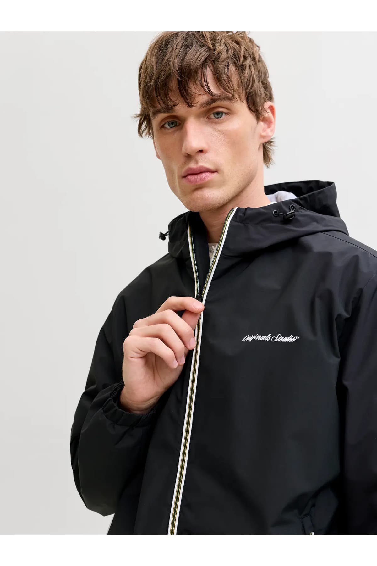 بارانی مردانه Jack & Jones کلاهدار مدل 12291690 بارانی مردانه Jack & Jones کلاهدار مدل 12291690