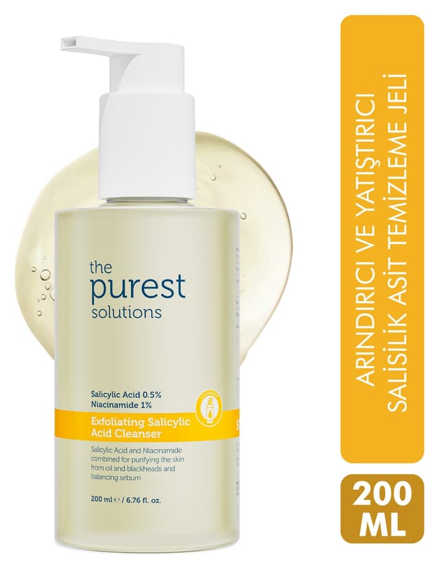 ژل شستوشوی پوست چرب و مختلط The Purest Solutions ضدجوش سرسیاه 200 ml ژل شستوشوی پوست چرب و مختلط The Purest Solutions ضدجوش سرسیاه 200 ml